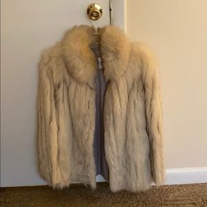 Vintage Real Fox Fur Size Small